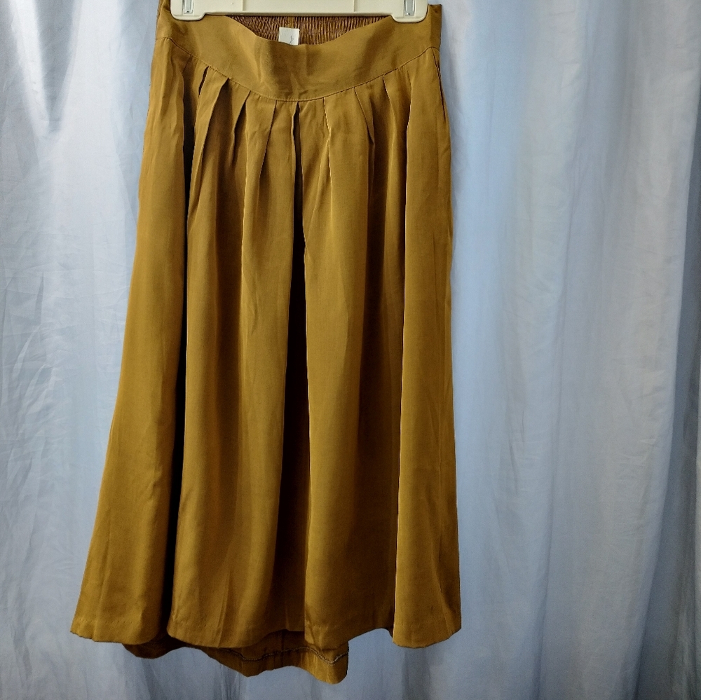 Elegant  Gold Women's Skirt